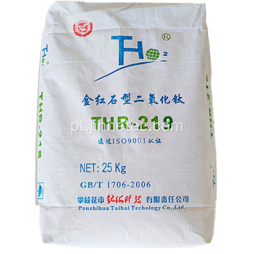 Taihai Rutile Grade Titanium Dioxide R219 para tinta